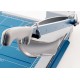 This Dahle trimmer has a ground, self-sharpening blade. Made from German Solingen Steel, it produces a clean, free cut.