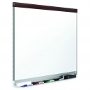 895X635﻿ Quartet Prestige Porcelain Mahogany Whiteboard 2